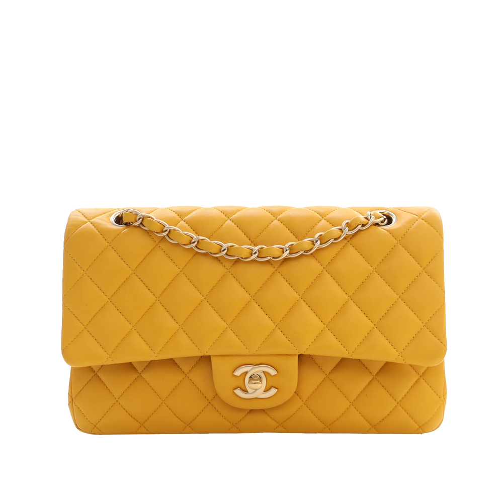 Pre-Loved Chanel Medium Classic Lambskin Double Flap